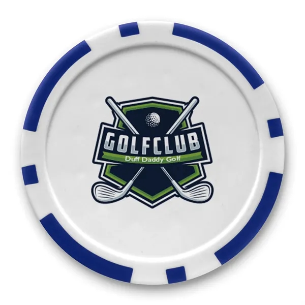 Colored 2-Ball, 1-Poker Chip Par Pack... from ASI 40480 Koozie Group