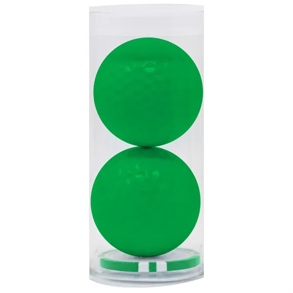 Colored 2-Ball, 1-Poker Chip Par Pack... from ASI 40480 Koozie Group