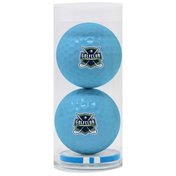 Colored 2-Ball, 1-Poker Chip Par Pack... from ASI 40480 Koozie Group