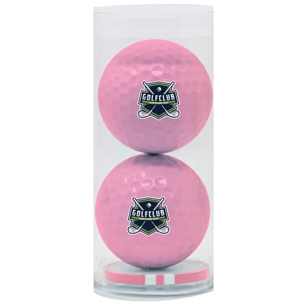Colored 2-Ball, 1-Poker Chip Par Pack... from ASI 40480 Koozie Group
