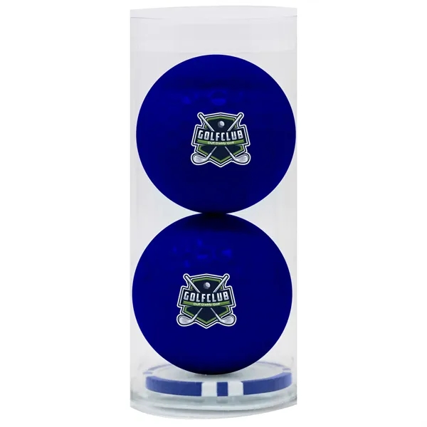 Colored 2-Ball, 1-Poker Chip Par Pack... from ASI 40480 Koozie Group