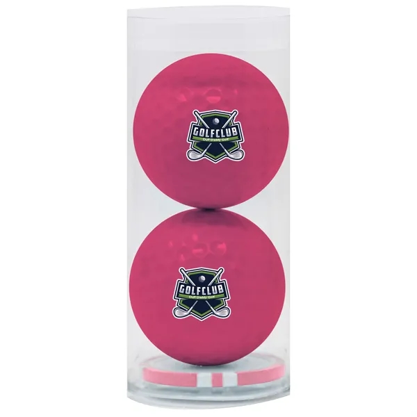 Colored 2-Ball, 1-Poker Chip Par Pack... from ASI 40480 Koozie Group