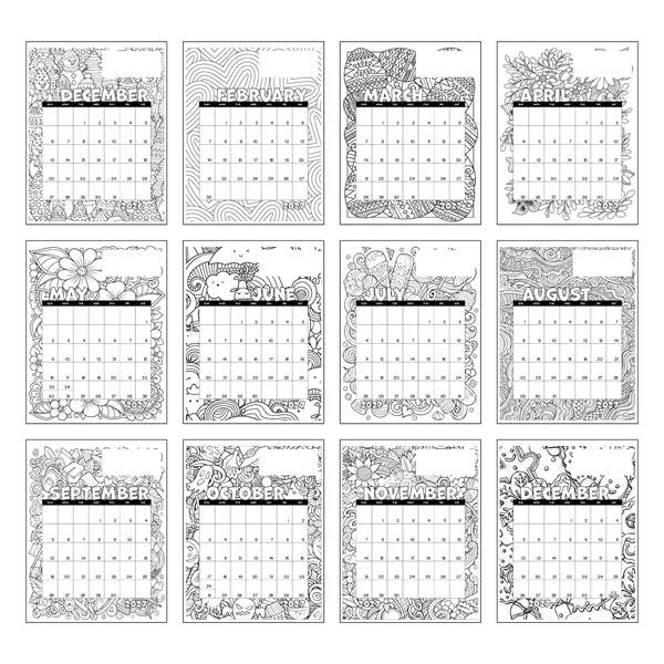 Item #6559 Triumph® Calendars Small Monthly Desk Pad Calendar - Colo...
