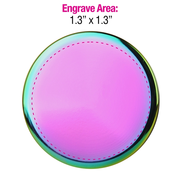 Iridescent PopSockets media stand and phone grip.... from ASI 62124 iClick, Inc. / iClick®