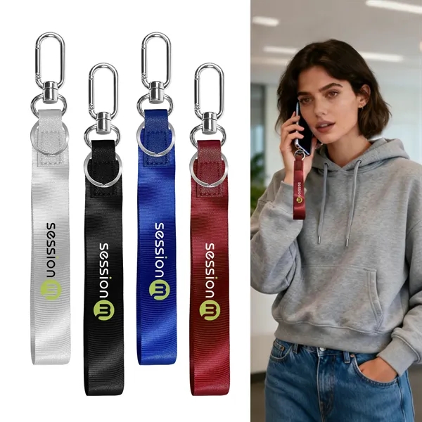 Carabiner with key ring made of aluminum metal, 3 1/8".... from ASI 41511 Brainchild USA Inc / BrainChild Gift Club