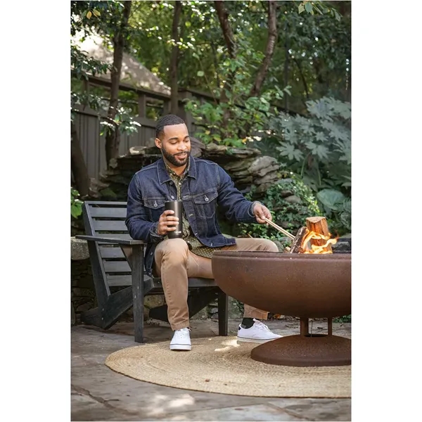 20 oz. insulated stainless steel tumbler with powder-coat finish and lid.... from ASI 66887 PCNA / Leeds