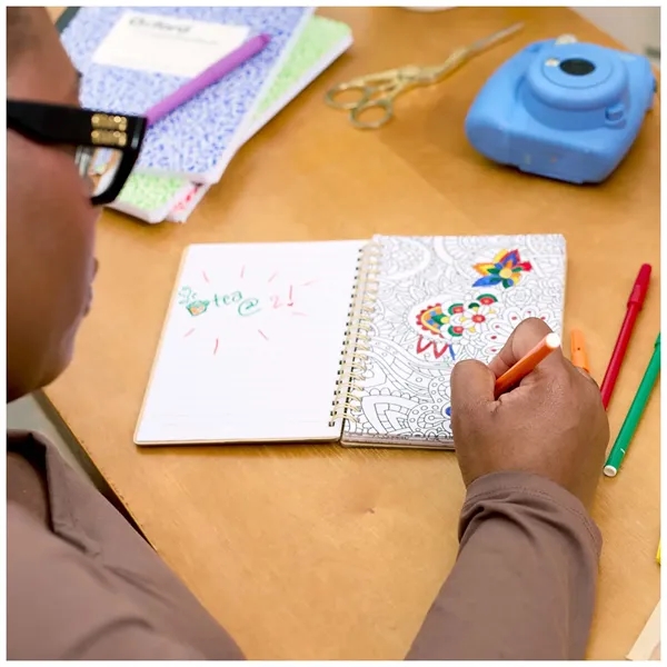 5" x 7" FSC® Mix Doodle Notebook with Markers(SM)... from ASI 66887 PCNA / Bullet