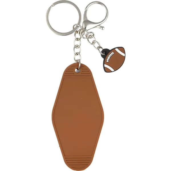 Football Motel Keychain... from ASI 66887 PCNA / Bullet