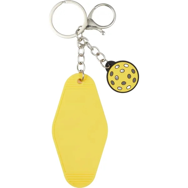 Pickleball Motel Keychain... from ASI 66887 PCNA / Bullet