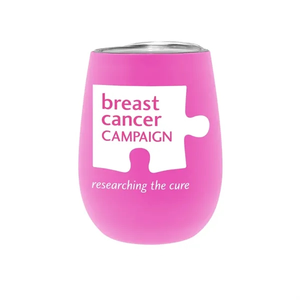 12 oz. Recycled Stainless Wine Glass with Lid test... from ASI 30270 Aakron Line