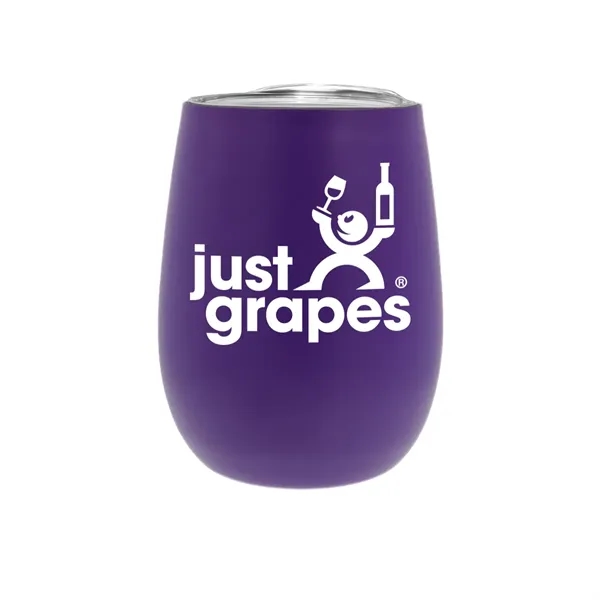 12 oz. Recycled Stainless Wine Glass with Lid test... from ASI 30270 Aakron Line