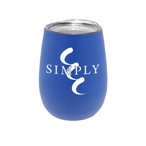 12 oz. Recycled Stainless Wine Glass with Lid test... from ASI 30270 Aakron Line