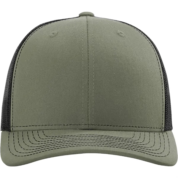 Richardson 112+ R-FLEX snapback six-panel cotton and polyester trucker cap with... from ASI 74601 Calico