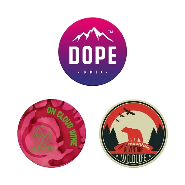 3" Circular All-Purpose Sticker... from ASI 88060 Snugz/USA Inc