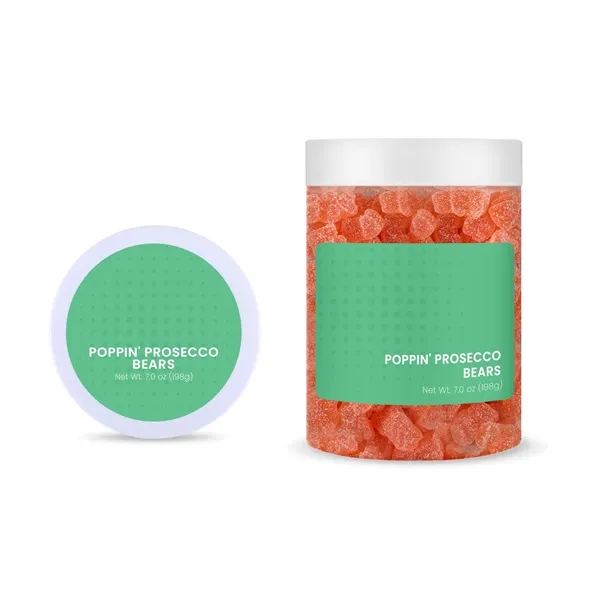 7 oz large jar of tropical pineapple-shaped and pineapple-flavored gummies.... from ASI 61966 HPG / SugarSpot