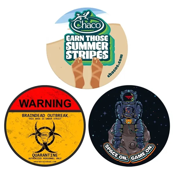 5" Circular All-Purpose Sticker... from ASI 88060 Snugz/USA Inc