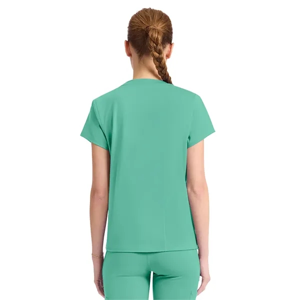 Med Couture - MC AMP KNIT - Women's 2-Pocket Crew Neck... from ASI 86018 Scrub Authority