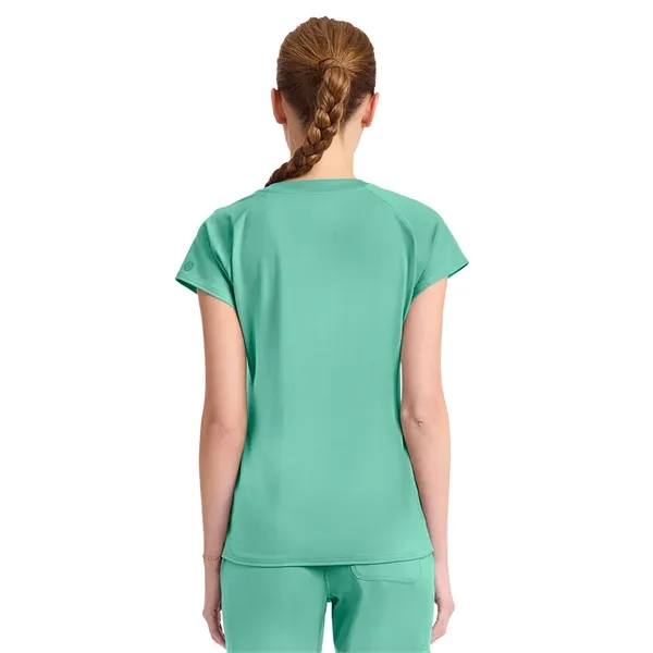 Med Couture - MC AMP KNIT - Women's 3-Pocket V-Neck Top... from ASI 86018 Scrub Authority