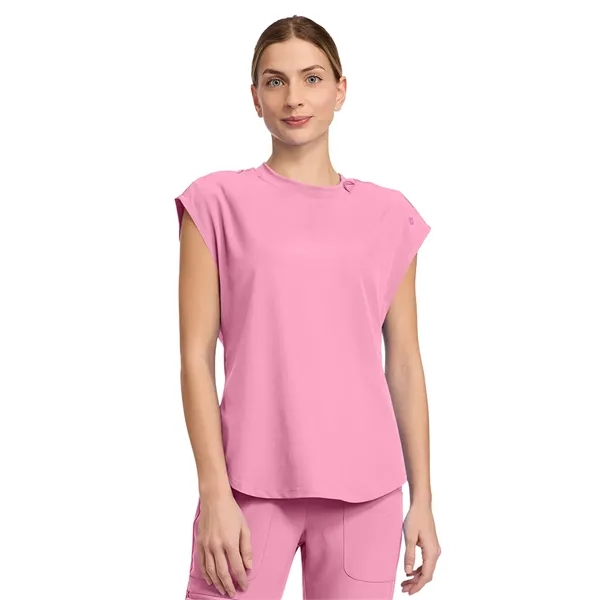 Med Couture - AMP - Women's 2-Pocket Tuckable Scrub Top... from ASI 86018 Scrub Authority