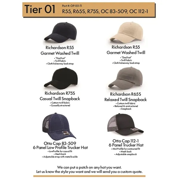 Genuine Leather Patch Beanie - Riveted... from ASI 75126 Oowee Products