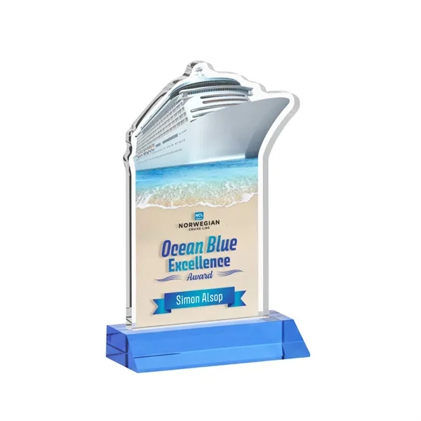 Voyager VividPrint™ Award - Sky Blue... from ASI 84592 St Regis Group / St Regis