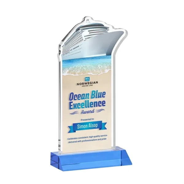 Voyager VividPrint™ Award - Sky Blue... from ASI 84592 St Regis Group / St Regis