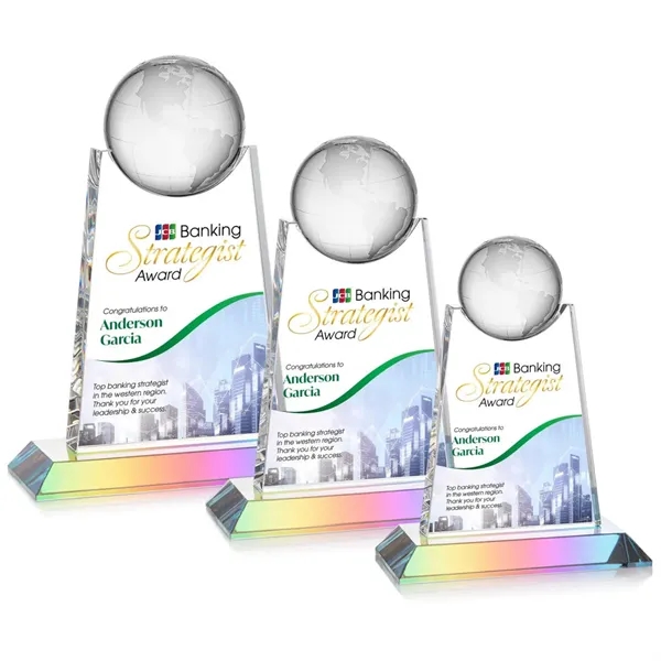 Netherford Globe VividPrint™ Award - Prismatic... from ASI 84592 St Regis Group / St Regis
