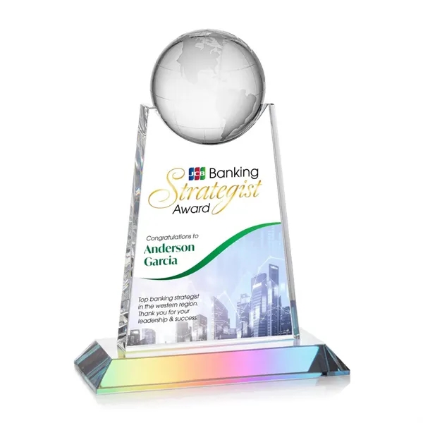Netherford Globe VividPrint™ Award - Prismatic... from ASI 84592 St Regis Group / St Regis