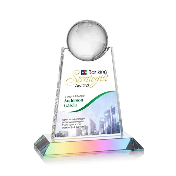 Netherford Globe VividPrint™ Award - Prismatic... from ASI 84592 St Regis Group / St Regis