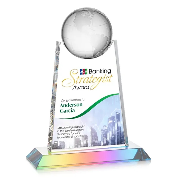 Netherford Globe VividPrint™ Award - Prismatic... from ASI 84592 St Regis Group / St Regis