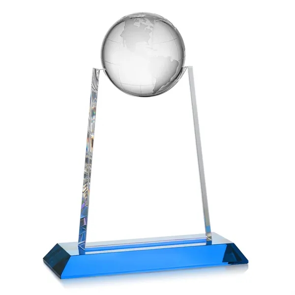 Netherford Globe VividPrint™ Award - Sky Blue... from ASI 84592 St Regis Group / St Regis