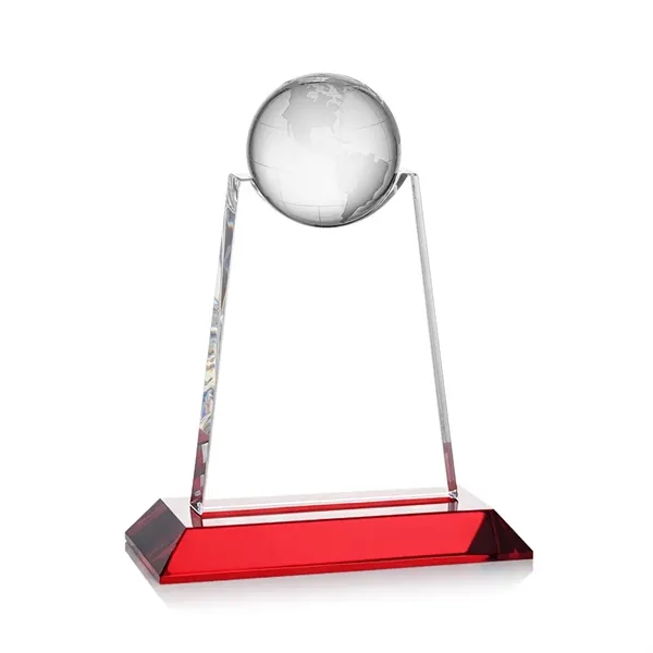 Netherford Globe VividPrint™ Award - Red... from ASI 84592 St Regis Group / St Regis