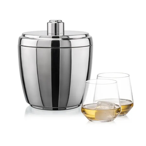 The Pescara Ice Bucket & On-the-Rocks Set combines modern style with... from ASI 84592 St Regis Group / St Regis