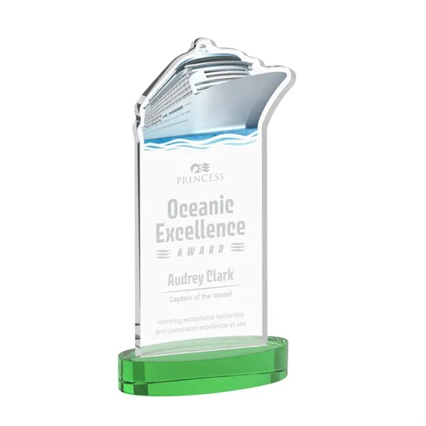 Voyager Award on Alberton Base - Green... from ASI 84592 St Regis Group / St Regis