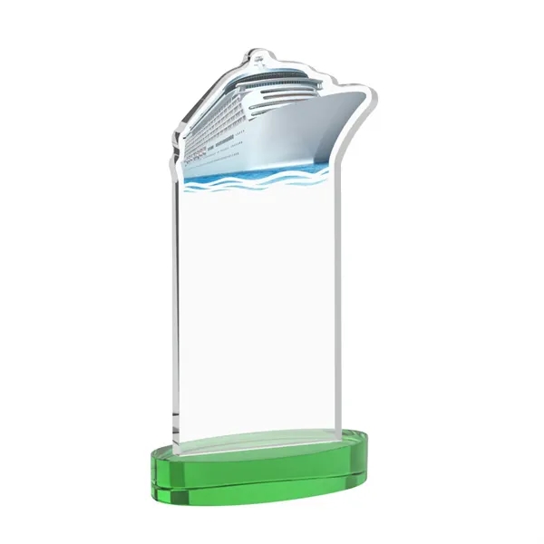 Voyager Award on Alberton Base - Green... from ASI 84592 St Regis Group / St Regis