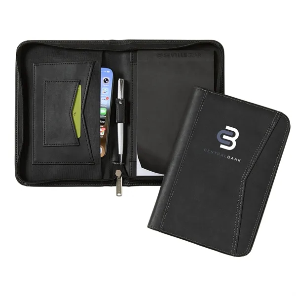 Item #VR-413 Next Gen Jr. Zippe Padfolio - (3 Colors)