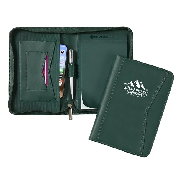 Item #VR-413 Next Gen Jr. Zippe Padfolio - (3 Colors)