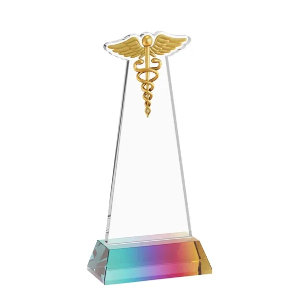 Caduceus VividPrint™ Award on Hartford Base - Prismatic... from ASI 84592 St Regis Group / St Regis