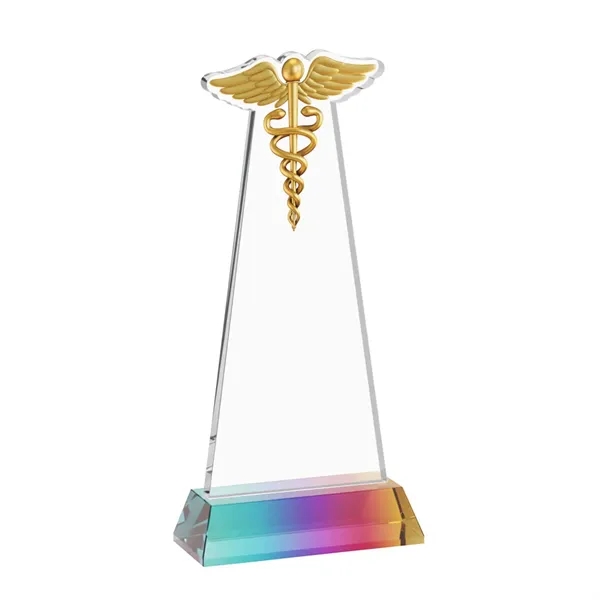 Caduceus VividPrint™ Award on Hartford Base - Prismatic... from ASI 84592 St Regis Group / St Regis