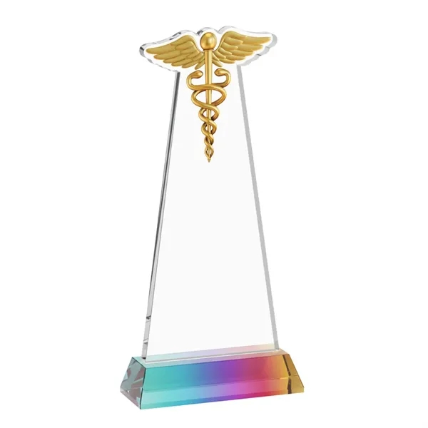 Caduceus VividPrint™ Award on Hartford Base - Prismatic... from ASI 84592 St Regis Group / St Regis