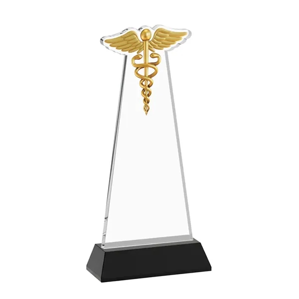 Caduceus VividPrint™ Award on Hartford Base - Black... from ASI 84592 St Regis Group / St Regis