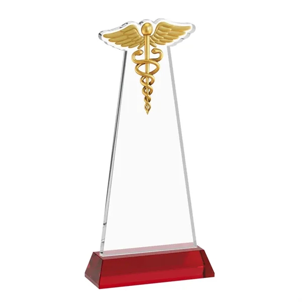 Caduceus Award on Hartford Base - Red... from ASI 84592 St Regis Group / St Regis