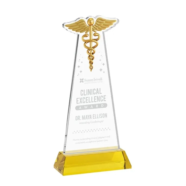 Caduceus Award on Hartford Base - Gold... from ASI 84592 St Regis Group / St Regis