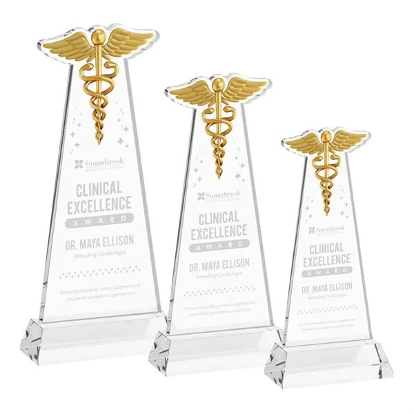 Caduceus Award on Hartford Base - Clear... from ASI 84592 St Regis Group / St Regis