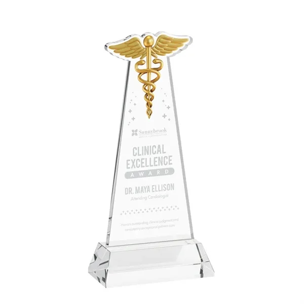 Caduceus Award on Hartford Base - Clear... from ASI 84592 St Regis Group / St Regis