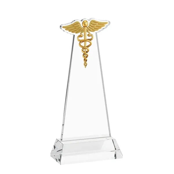 Caduceus Award on Hartford Base - Clear... from ASI 84592 St Regis Group / St Regis