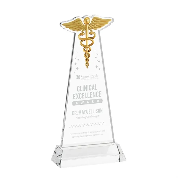 Caduceus Award on Hartford Base - Clear... from ASI 84592 St Regis Group / St Regis