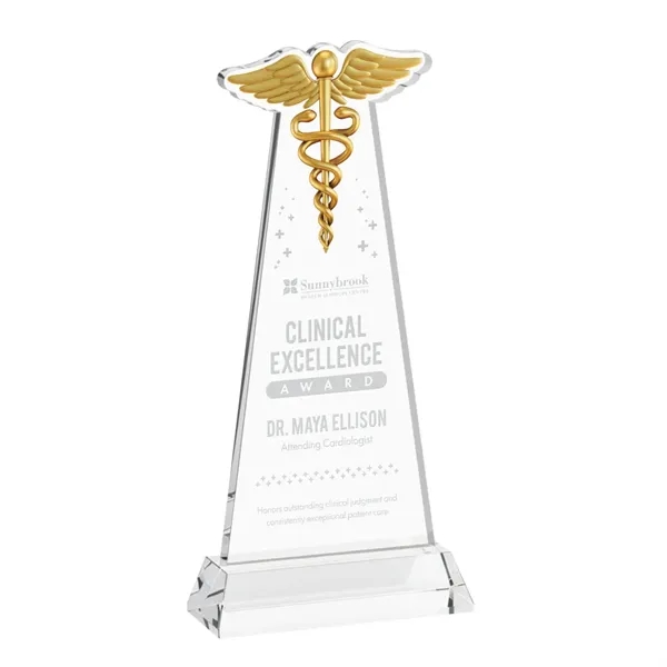 Caduceus Award on Hartford Base - Clear... from ASI 84592 St Regis Group / St Regis
