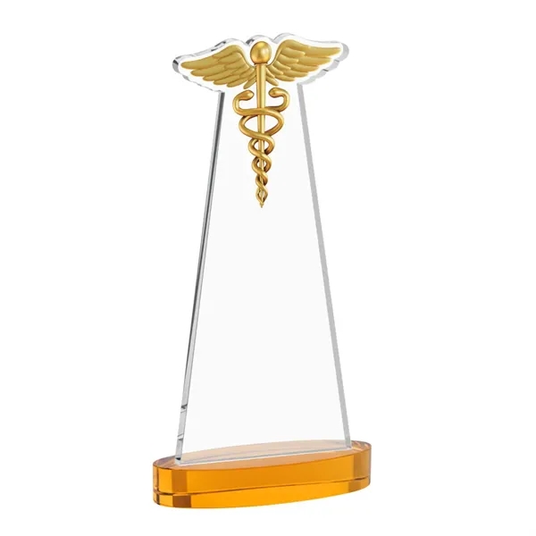 Caduceus Award on Alberton Base - Amber... from ASI 84592 St Regis Group / St Regis