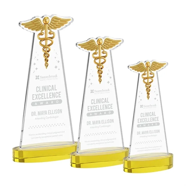 Caduceus Award on Alberton Base - Gold... from ASI 84592 St Regis Group / St Regis